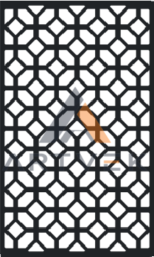 Stil 45 lazer kesim deseni