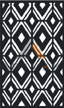 Stil 76 lazer kesim deseni