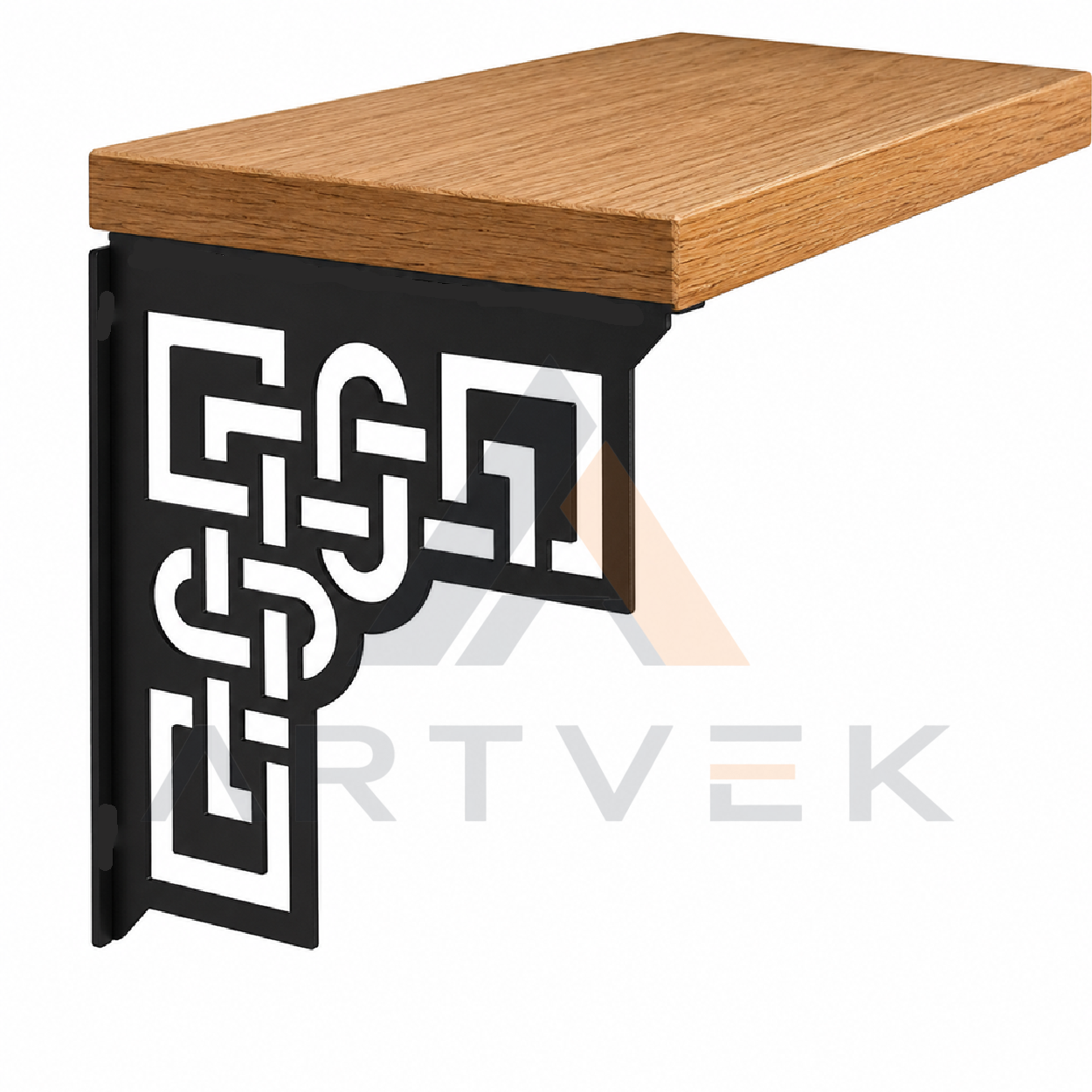 Artvek 2 li Metal Duvar Raf Ayağı (2 Adet Raf Ayağı) Stil 7