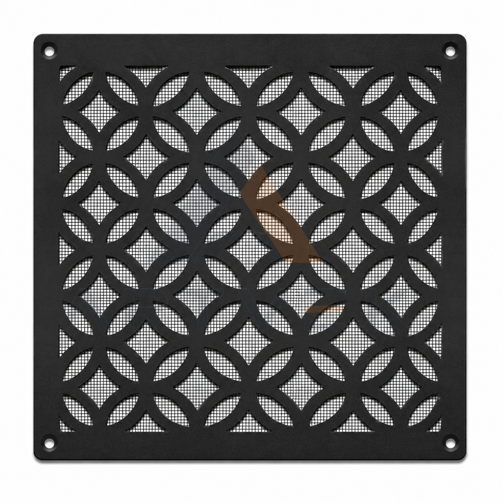 Dekoratif Metal Havalandırma Kapağı – Menfez Kapağı 40x40 cm Stil 10
