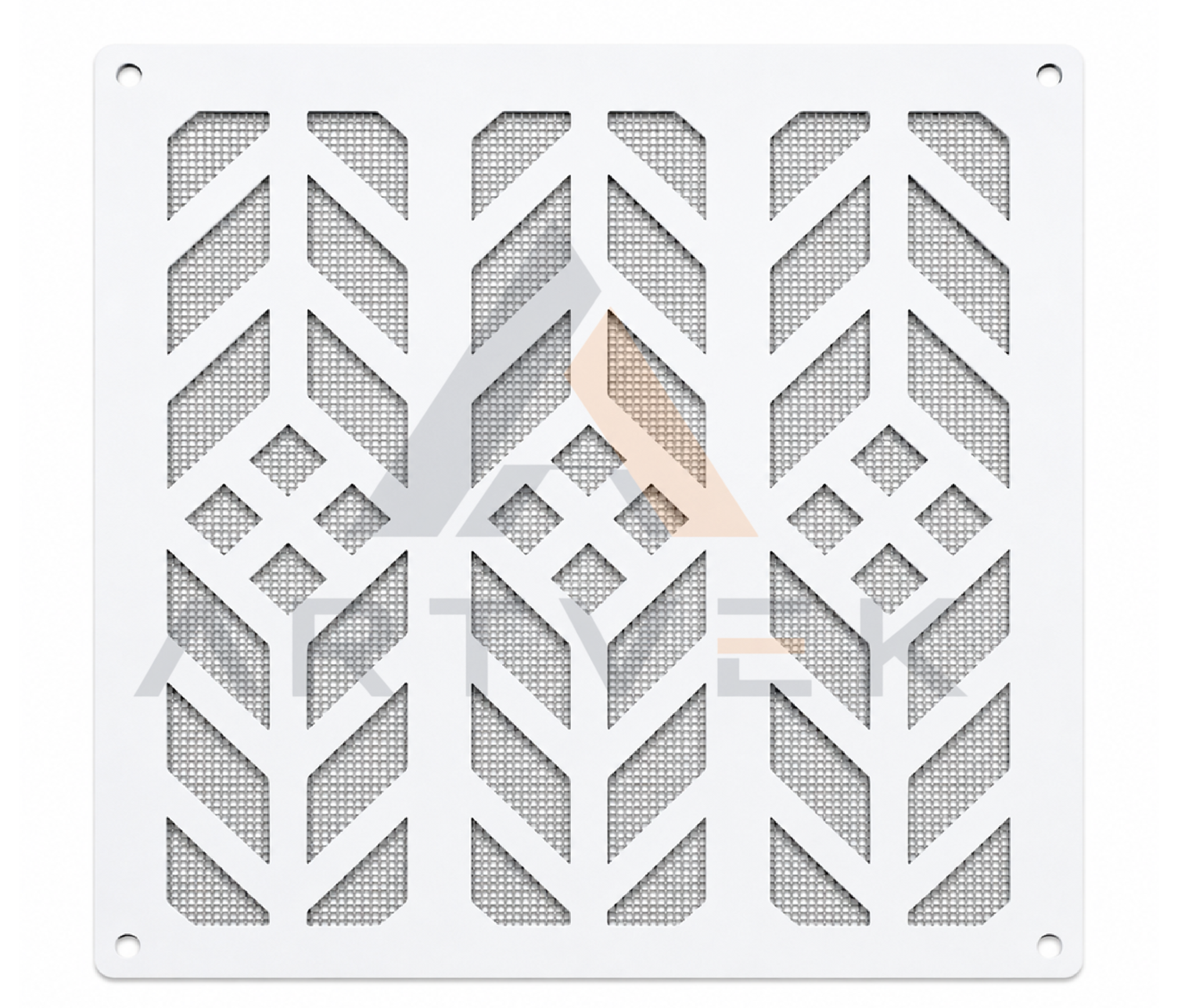 Dekoratif Metal Havalandırma Kapağı – Menfez Kapağı 40x40 cm Stil 1